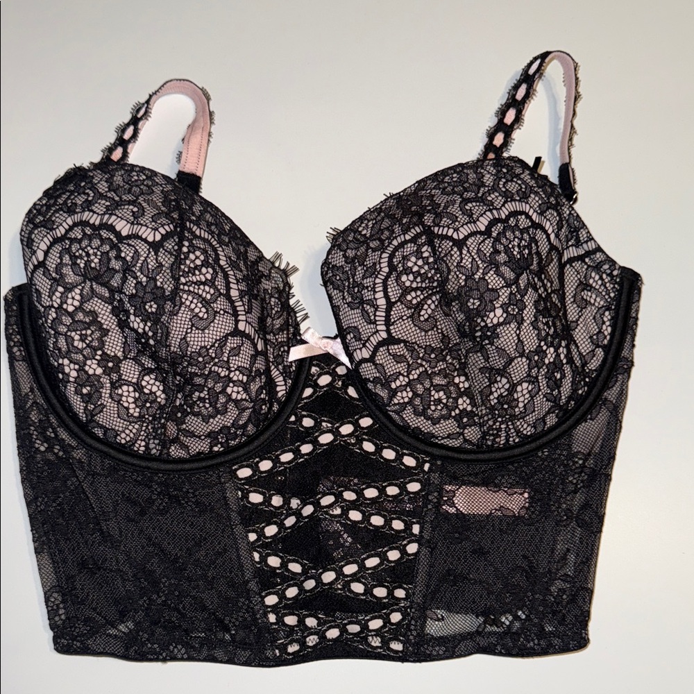 Victoria's Secret Black Lace Bra